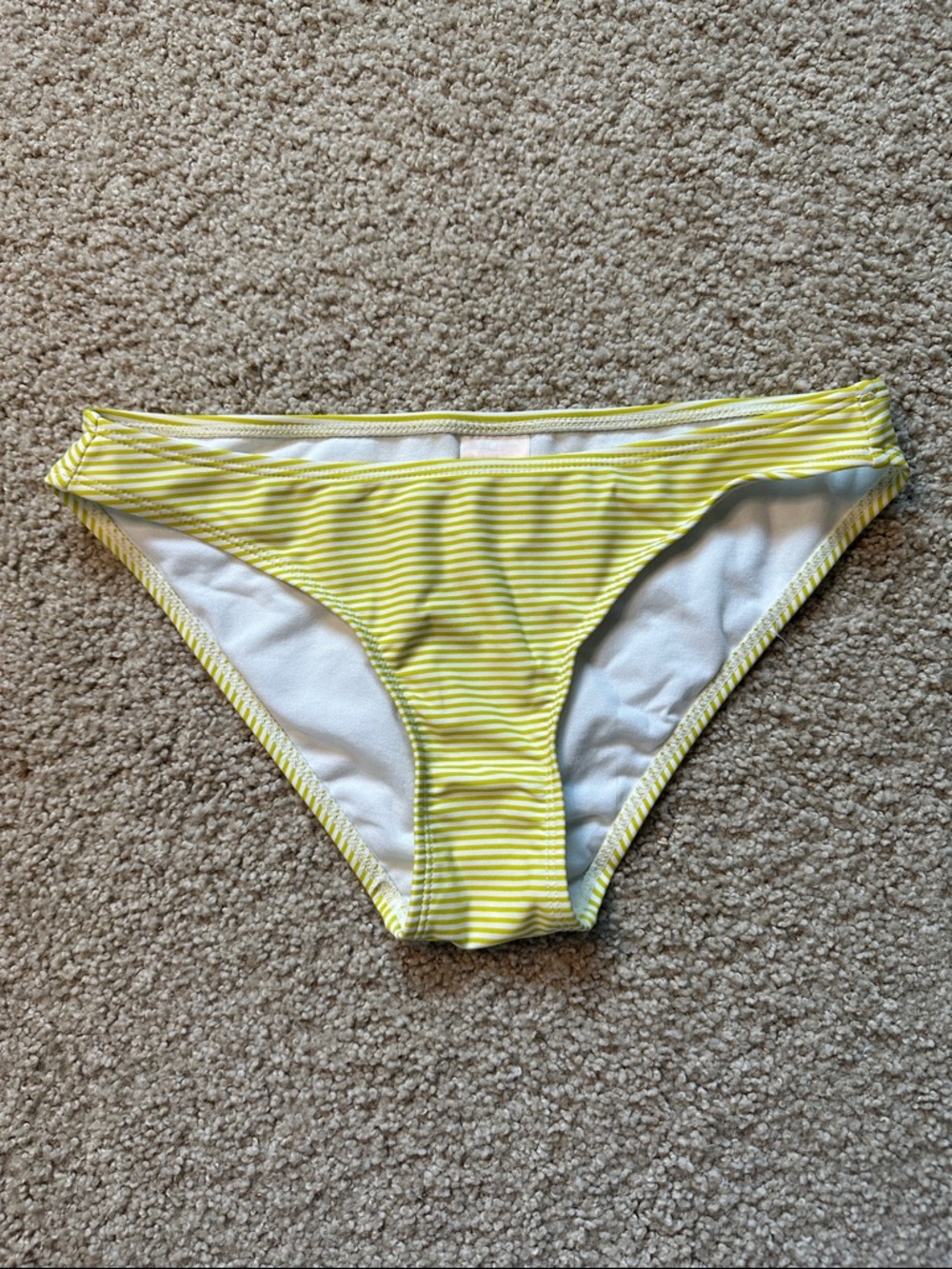 Striped bikini bottom